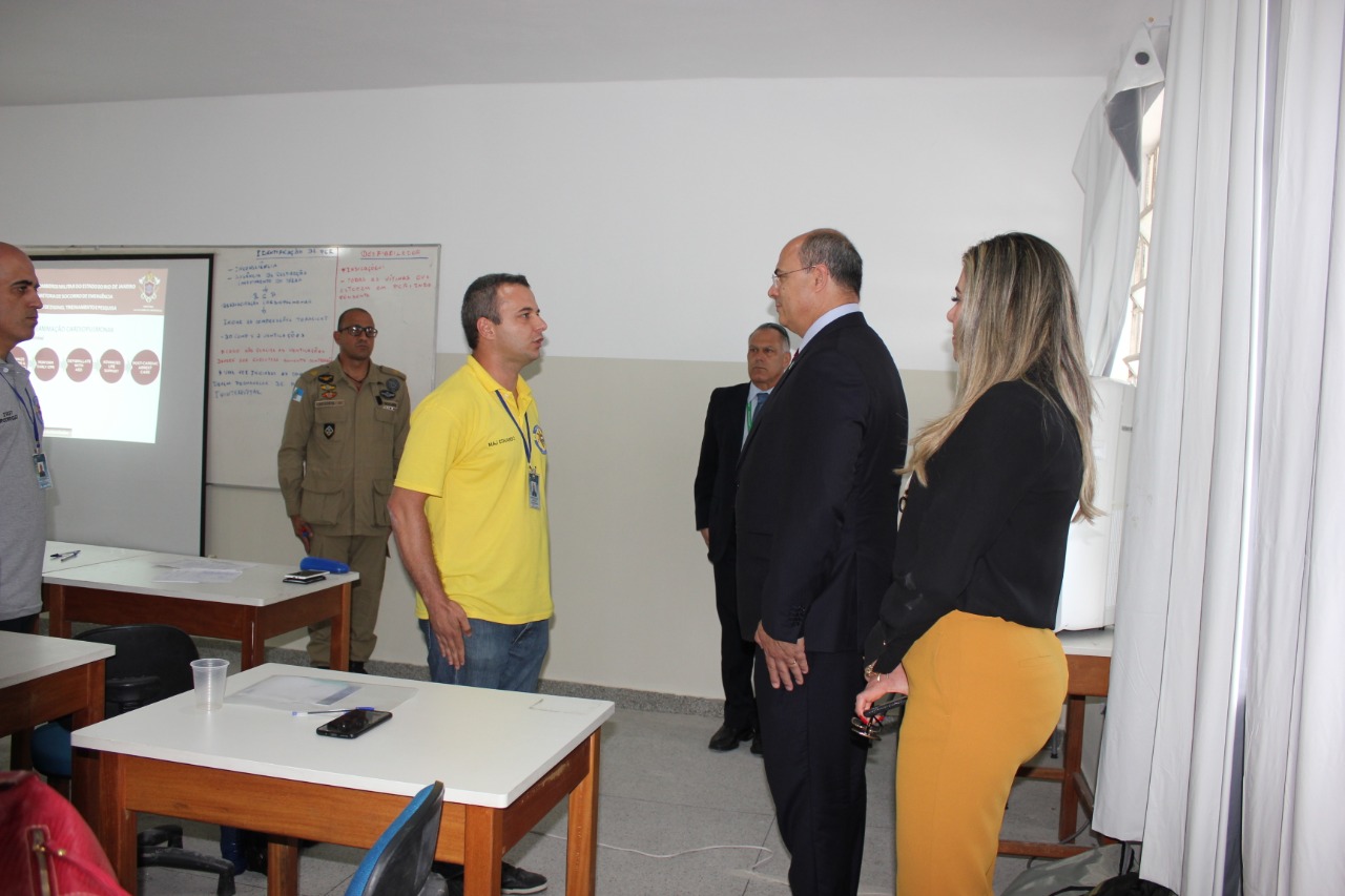 visita Governador Witzel - EPA