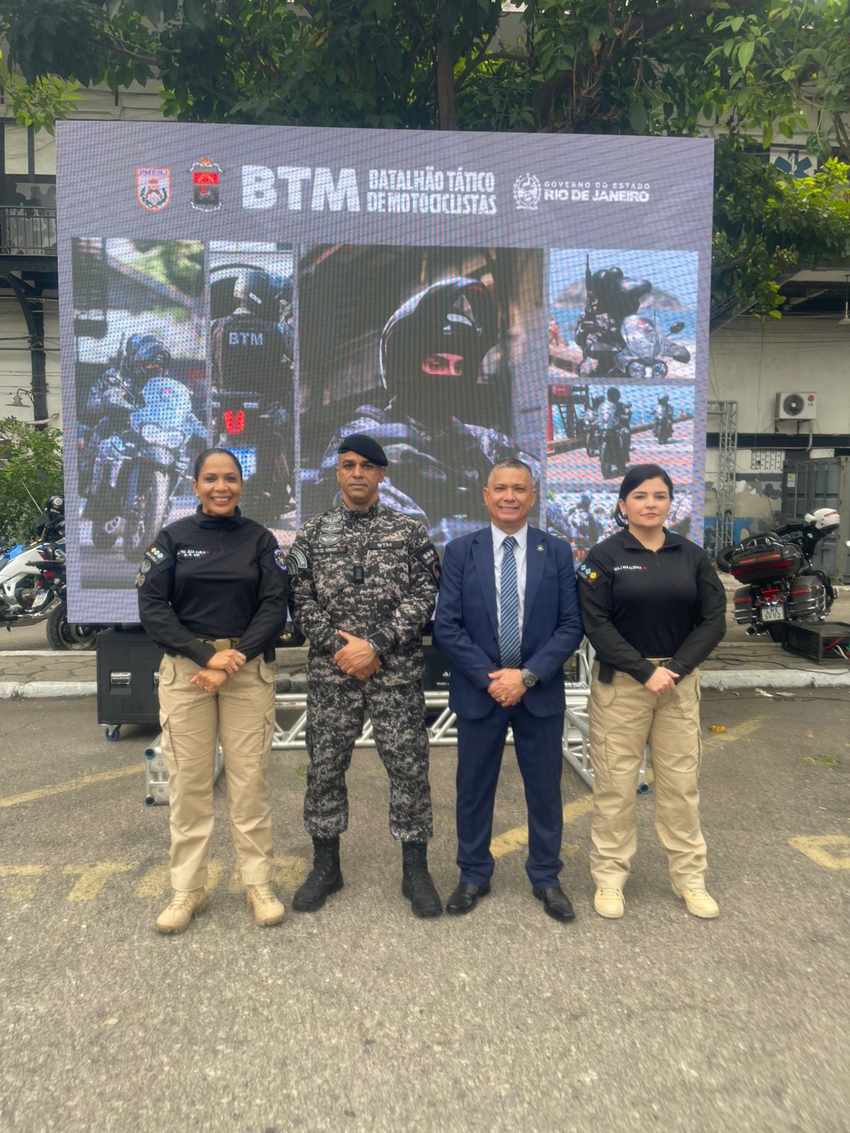 Solenidade de Inauguração do BTM - Batalhão Tático de Motociclistas