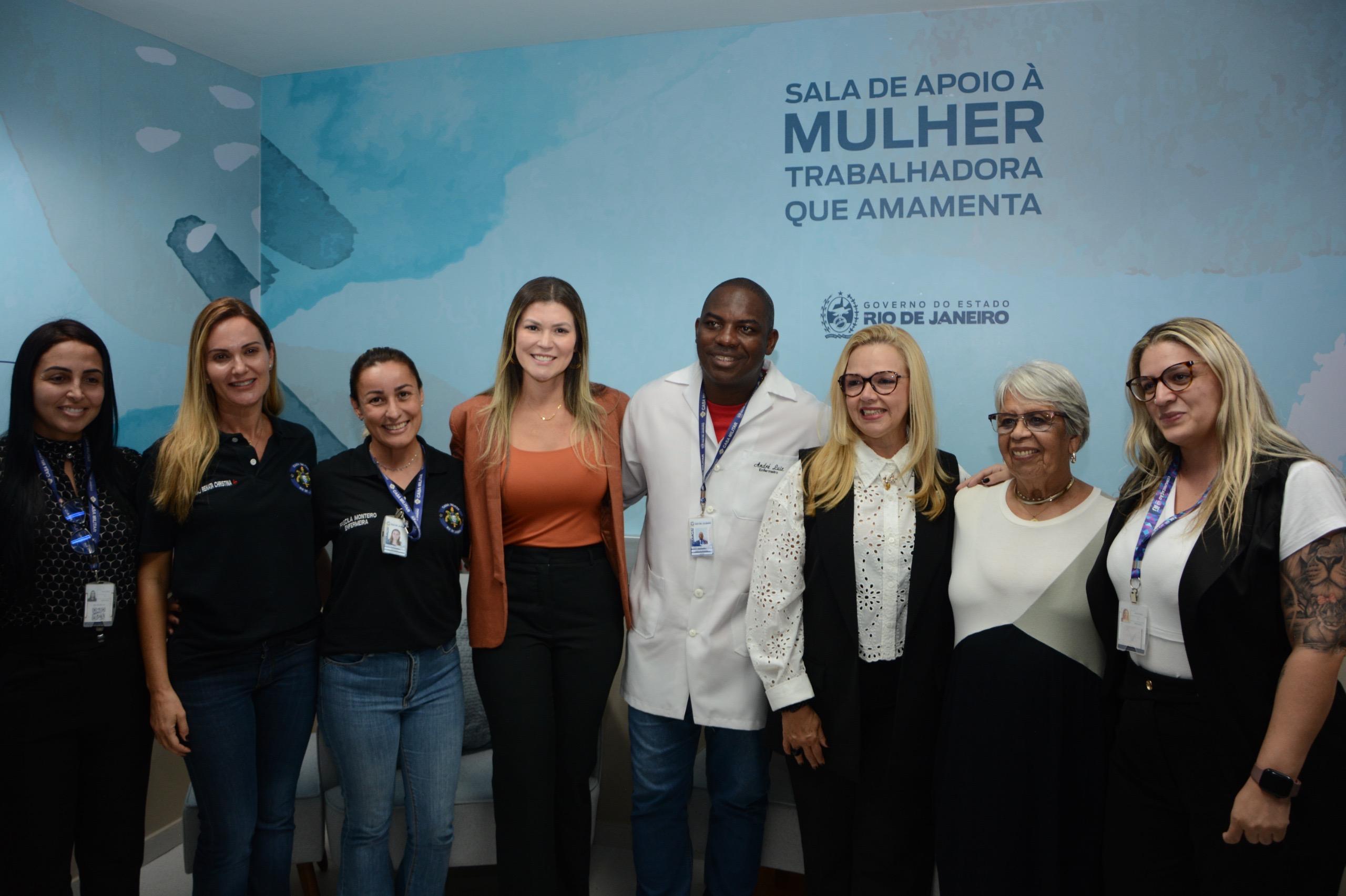 Inauguração da Sala de Apoio à Mulher que Amamenta no Palácio Guanabara
